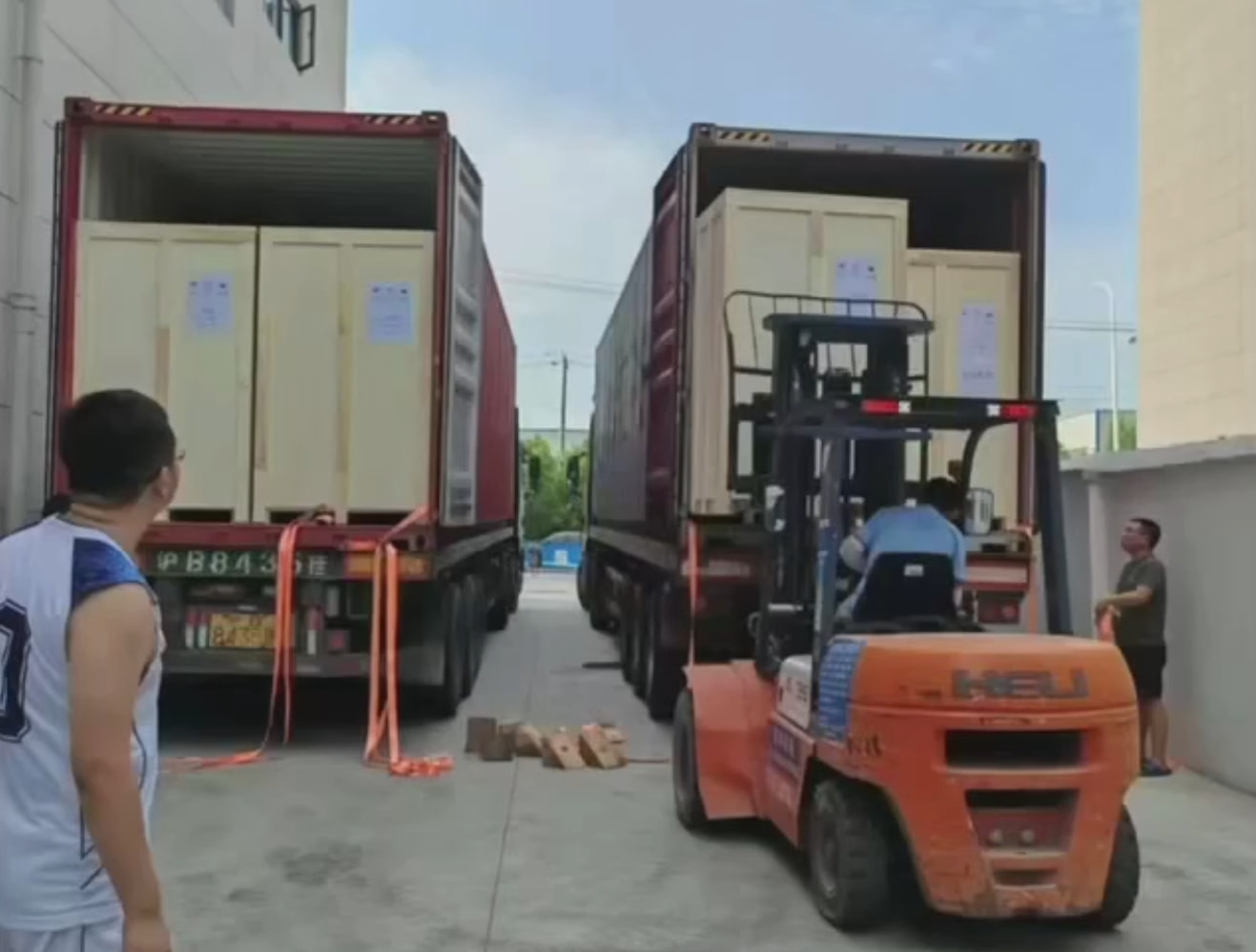 106pcs 120kW EV chargers are shipping to Central Asia